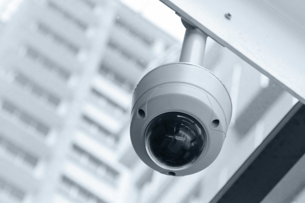 Dome type CCTV camera